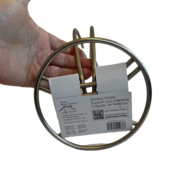 Spectrum Pantry Works Hanger Produce Saver Banana 🍌 Holder & Kitchen Decor NWT - Picture 5 of 11